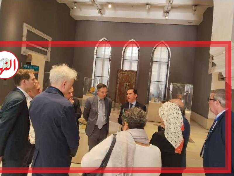 وفد ثقافي فرنسي رفيع المستوى يزور متحف الفن الإسلامي