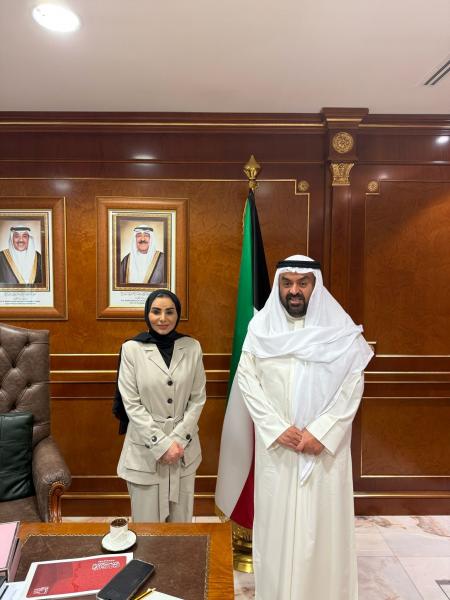 من أجل تعزيز التعاون الرياضي… البدر يلتقي وزير الشؤون الاجتماعية وشؤون الأسرة والطفولة