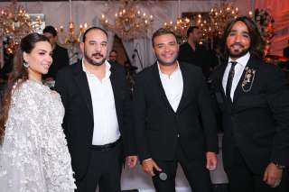 رامي صبري والنجوم يحتفلون بعيد زواج المهندس محمد عطا وسيدة الأعمال فاطمة المهدى