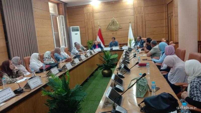 رئيس جامعة المنوفية يعقد لجنة المنشآت الجامعية والتقرير الفنى عن المصاعد بالمستشفيات الجامعية