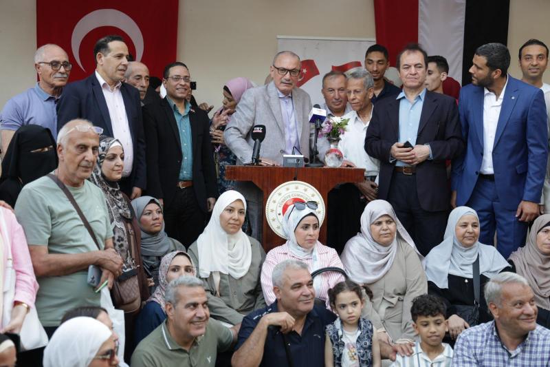 الاحتفال بعيد الأضحى في السفارة التركية في القاهرة مع عائلات