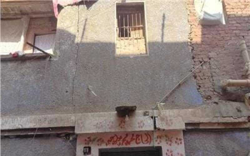 انهيار منزل دون اصابات بالخانكة