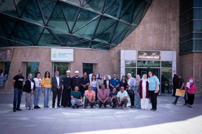 منتدى حوار الثقافات بالهيئة القبطية الإنجيلية ينظم زيارة إلى مستشفى 57357.. صور