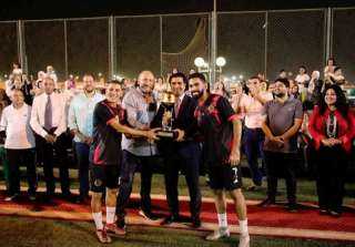 ماردونا النيل طاهر أبوزيد وأحمد سمير يتوجان إيروسبورت وحبيب الكل أبطال الميني فوتبول