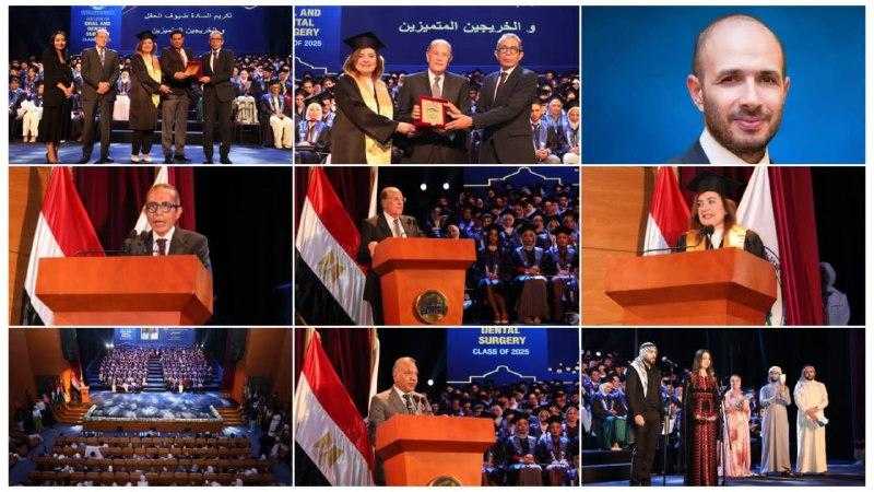 كلية طب الفم والأسنان بجامعة مصر للعلوم والتكنولوجيا تحتفل بتخريج دفعة 2025