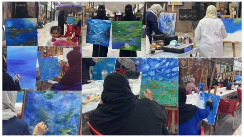 الفنانة التشكيلية ميساء مصطفى تطلق لأول مرة ورشة ”تأثيرية مونيه” بجدة