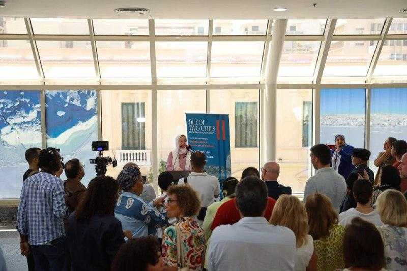 افتتاح معرض حدوته مدينتين تحت عنوان ”الجغرافيا والغموض” في المتحف اليوناني–الروماني بالإسكندرية
