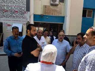 لليوم الثاني على التوالي مدير عام الخدمات الطبية بوزارة الصحة يتفقد مستشفيات أسيوط ويقدم الشكر لإدارة مستشفى الصدر