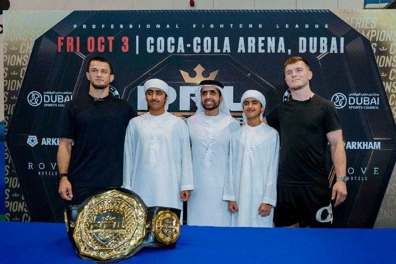 دبي تحتضن النزال العالمي المرتقب بين عثمان نورمحمدوف وبول هيوز في 3 أكتوبر المقبل