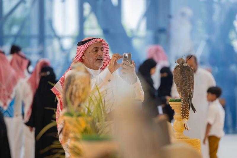 انطلاق معرض الصقور والصيد السعودي الدولي بأكثر من 23 فعالية ومشاركة 1300 عارض من 45 دولة