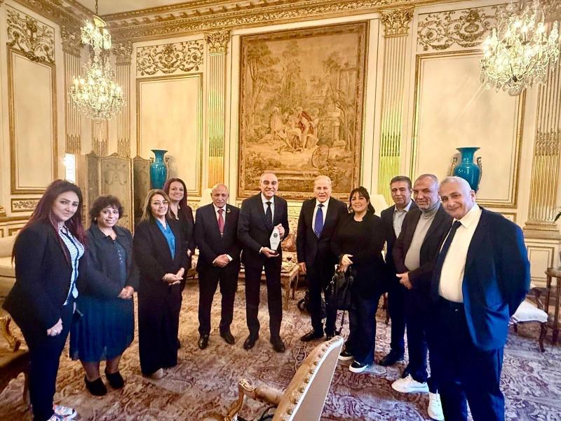 اتحاد الكيانات المصرية في أوروبا يكرم السفير المصري في فرنسا