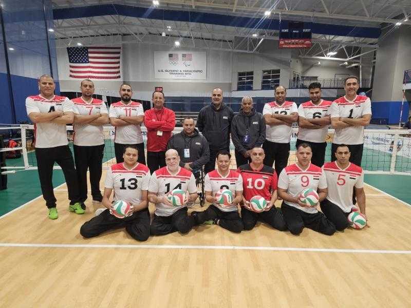 منتخب الطائرة البارالمبي يواصل مشواره في كأس العالم بمواجهتي اليابان وأستراليا اليوم بأمريكا