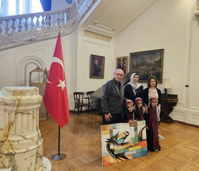 سفير تركيا صالح موطلو شن يزور أسرة الشيخ عبد الباسط ويعزي في وفاة الدكتور عصام