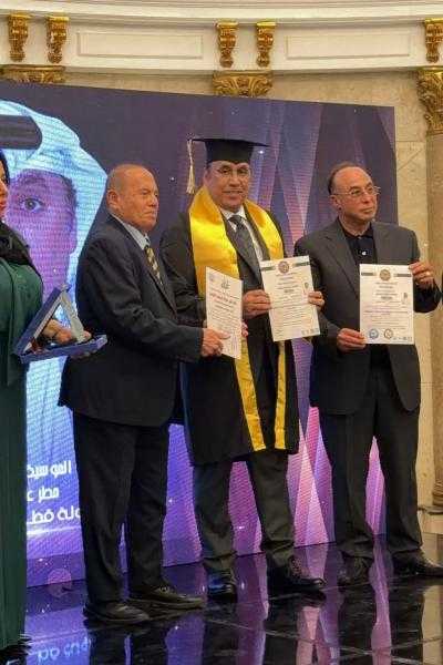 أكاديمية لانكستر البريطانية تمنح الدكتوراه الفخرية للموسيقار مطر الكواري