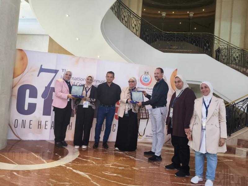 معامل اسيوط تفوز بالمركز الثاني في مسابقة توأمة الأمان الحيوي على مستوى الجمهورية