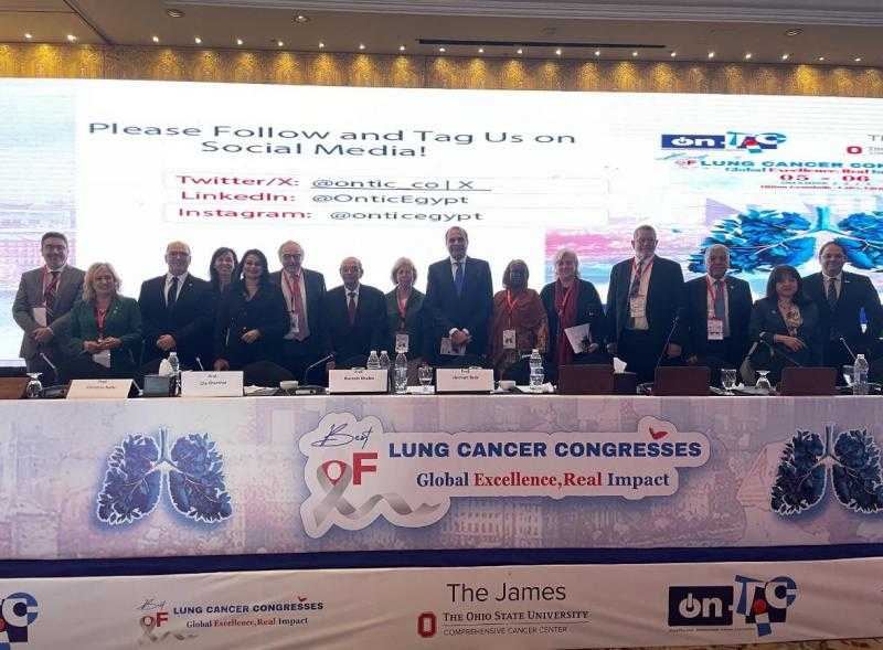 ضمن فعاليات المؤتمر الدولي لأورام الصدر والرئة.. توقيع بروتوكول تعاون بين المعهد القومي للأورام جامعة القاهرة وجامعة ولاية أوهايو