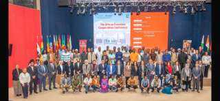 برعاية البنك المركزى المصري عقدت جمعية شركاء النجاح للتنمية الاقتصادية وجامعة سنجور الدولية بمصر اول مؤتمر اقتصادي مصري افريقي