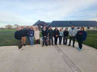 جامعةبنها : فريق بحثى من الجامعة يزور معهد أنسيس (ANSES) بفرنسا