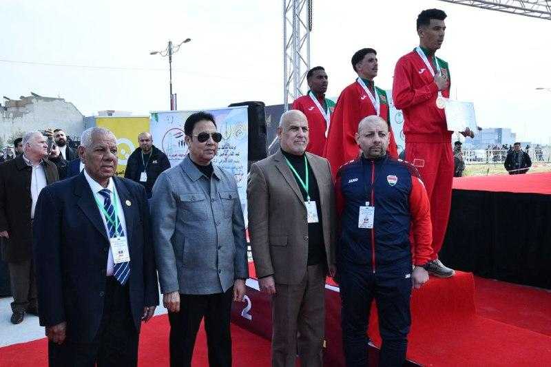 المغرب يفرض هيمنته في بطولة العرب لاختراق الضاحية بالموصل