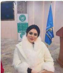 المنتجة السينمائية رنا ابوسيدو سعيدة بتكرمى من مؤسسة الريادة الدولية للأعمال الانسانية