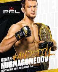 نورمحمدوف يحتفظ بلقب الوزن الخفيف في بطولة PFL بدبي