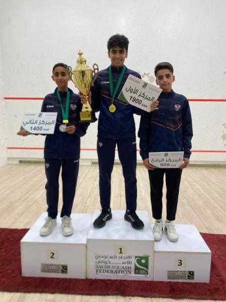 الصفا يفرض حضوره في بطولة الرياض للاسكواش تحت 15 عاماً