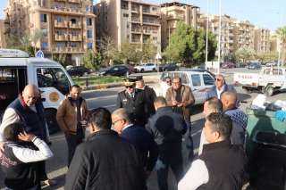 حملة مكبرة لإعادة الانضباط بشوارع الشيخ زايد.. والتحفظ على 20 سايس مخالف