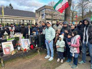 وقفة تضامنية للجاليات العربية والمسلمة في بروكسل تنديدا بالعدوان على ايران