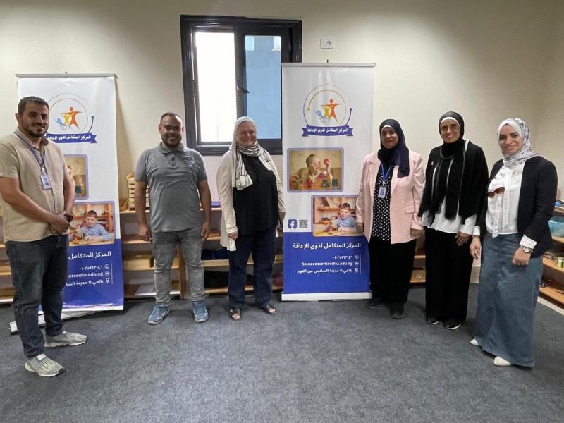 فصل جديد لإستقبال الإعاقات المزدوجة فى "المتكامل"