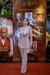 تكريم النجمة كلوديا حنا في ملتقى نغم المسرحي بالإسكندرية