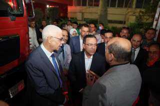 حريق بمخزن مستلزمات طبية بمعهد الكبد القومى ورئيس جامعة المنوفية يتابع ميدانيًا موقع الحادث ويؤكد عدم وجود خسائر بشرية و يوجه