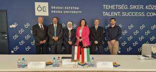 لتعزيز التعاون الدولي .. وفد جامعة بنها في زيارة لجامعة أوبودا بالمجر