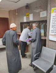 التأمين الصحي بالمنوفية يواصل خدماتة للمرضي في اجازة العيد