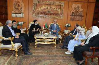 القاصد يستقبل مطران المنوفية ويؤكد الأعياد مناسبات لتعزيز قيم المحبة