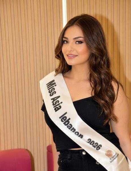 نتالي زغيبي تُتوَّج ملكة جمال آسيا لبنان 2026 في أجواء احتفالية مميزة