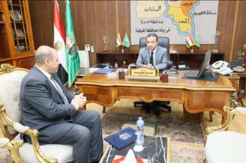 محافظ المنوفية لا يهدأ ولا يمل طوال ال24 ساعة