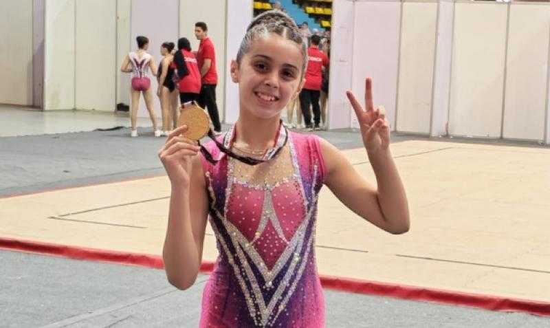 ليان يسرى تتوج ببطولة الجمهورية للجمباز.. وتحصد المركز الأول