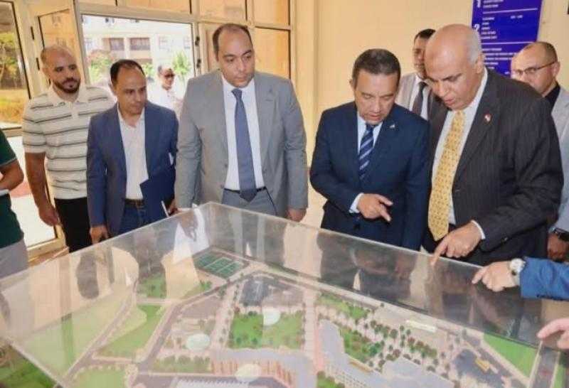 محافظ المنوفية يزور جامعة الدلتا التكنولوجية بقويسنا