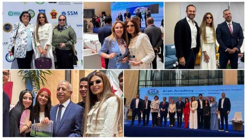 ياسمين ثروت تنضم للمجلس الاستشاري للتعاون الدولي بالأكاديمية العربية للعلوم والتكنولوجيا والنقل البحري