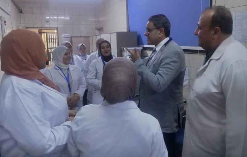 وكيل صحة المنوفية في صدارة المشهد 