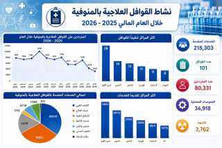 حصاد الإنجاز والتميز.. صحة المنوفية تداوي الاوجاع وتقدم 215 ألف خدمة مجانية خلال العام