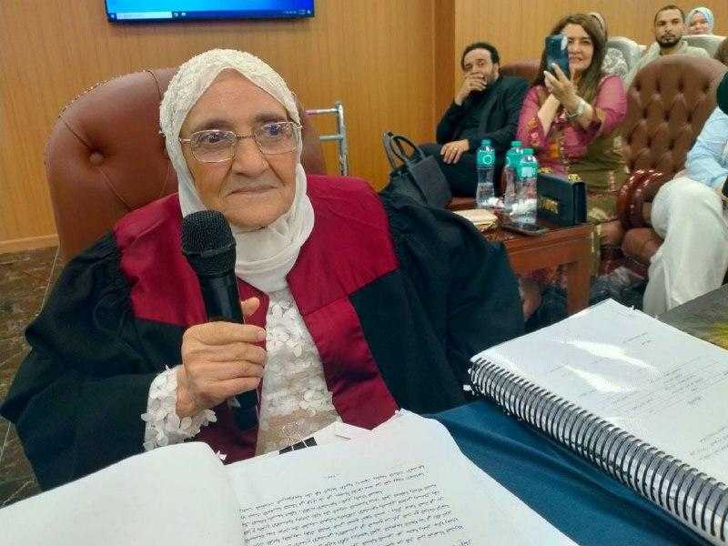 جامعة المنصورة تناقش رسالة الدكتوراه للباحثة ” آمال إسماعيل ”