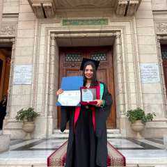جامعة القاهرة تكرم دكتورة ماسة الكاشف عضو هيئة الرقابة المالية