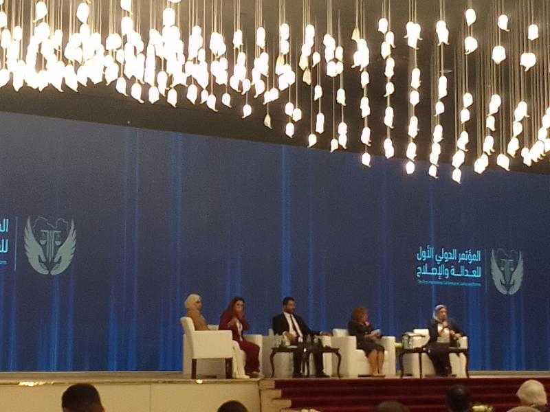 مشيرة خطاب : العدالة والإصلاح تبدأ بتطبيق حقوق الإنسان لأنها أساس تحقيق الأمن والرفاهية في المجتمع
