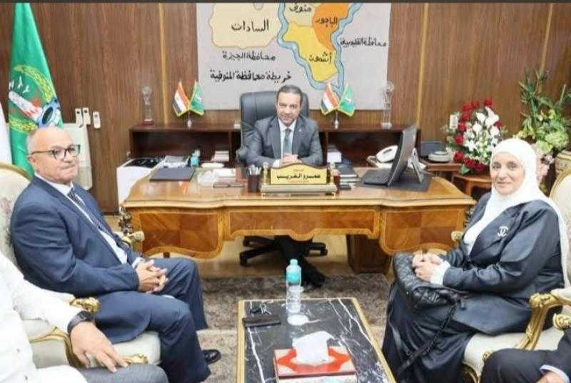 محافظ المنوفية: يلتقي نقابة التطبيقيين لبحث عدد من الموضوعات والقضايا