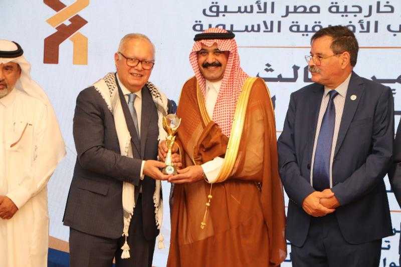 شلهوب الشلهوب بعد تكريمه من اتحاد الإعلاميين الأفريقي الآسيوي في القاهرة: الإعلام شريك أساسي في إنجاح العمل الإنساني