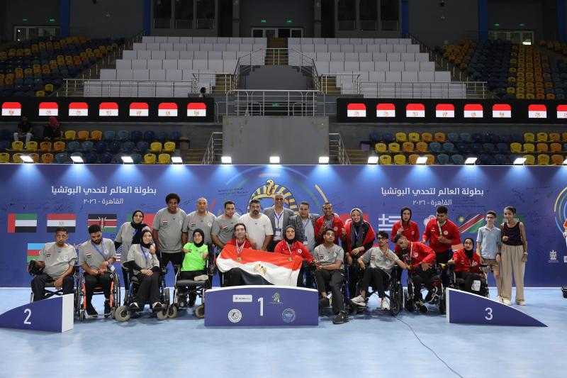 منتخب مصر للبوتشيا يختتم بطولة القاهرة الدولية بـ7 ميداليات.. 4 ذهبيات و3 برونزيات