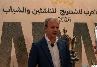 أركادي دفوركوفيتش: نأمل أن تستضيف مصر المزيد من بطولات الشطرنج