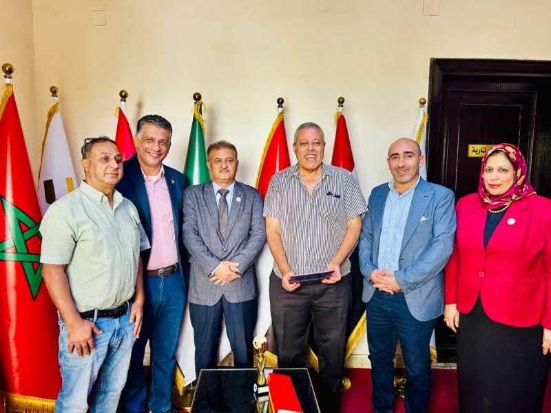 نقابة الصحفيين الفلسطينيين في مصر تُجرِي سلسلة لقاءات استراتيجية لتعزيز الحضور الإعلامي ودعم السردية الوطنية
