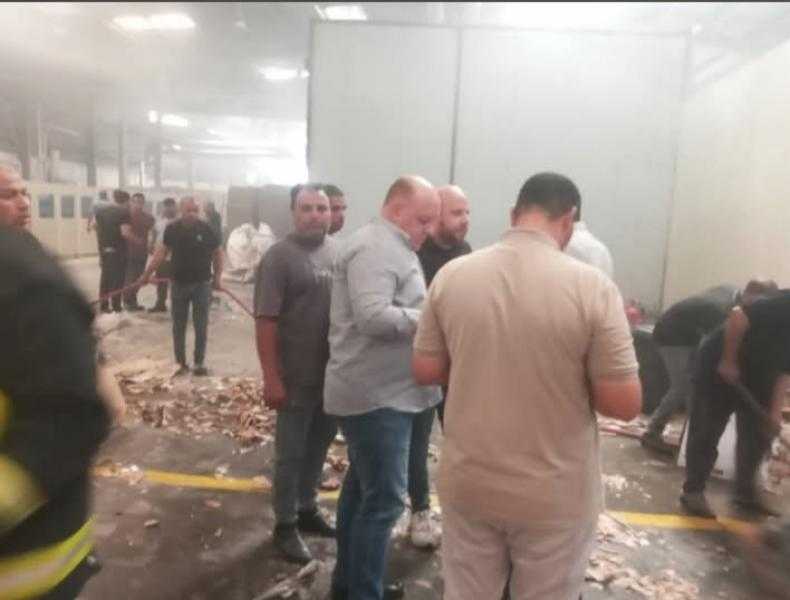 العناية الالهية وسرعة تدخل العميد تامر يسرى تنقذ المنطقة الصناعية بقويسنا من كارثة محققه